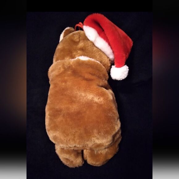 Adorable Plush Teddy Bear Christmas Stocking Reversible from Stocking to Teddy - Picture 4 of 4